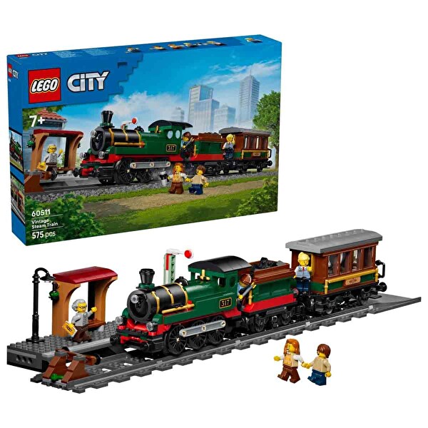 LEGO City Klasik Buharlı Tren 60511