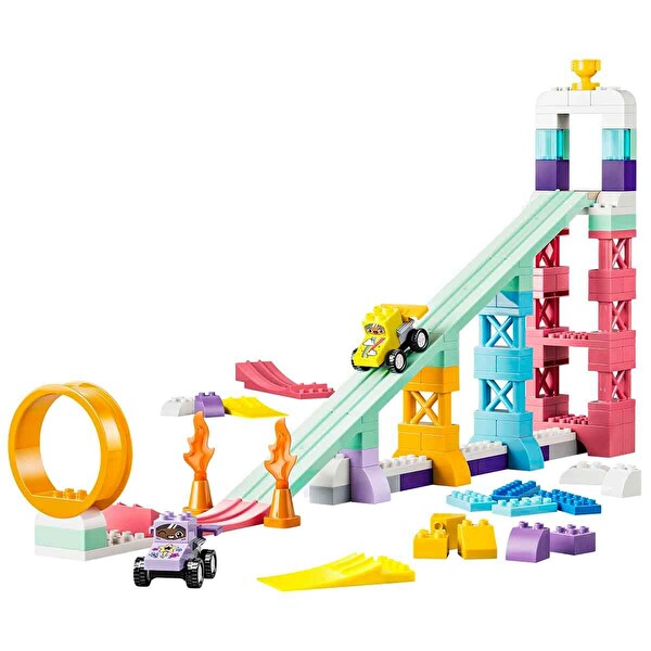 LEGO Duplo Kasabası 3’ü 1 Arada Araçlarla Yaratıcı Rampalar 10478