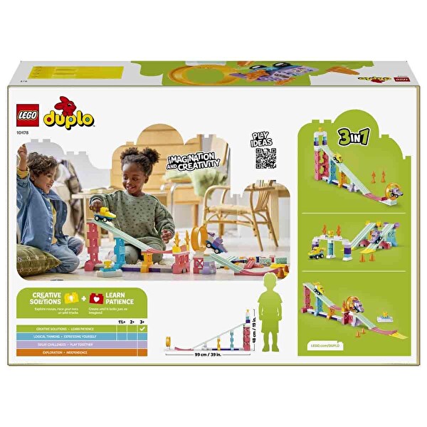 LEGO Duplo Kasabası 3’ü 1 Arada Araçlarla Yaratıcı Rampalar 10478