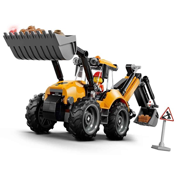 LEGO City Sarı Kazıcı Yükleyici - İnşaat Oyuncağı 60480