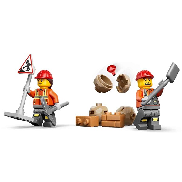 LEGO City Sarı Kazıcı Yükleyici - İnşaat Oyuncağı 60480
