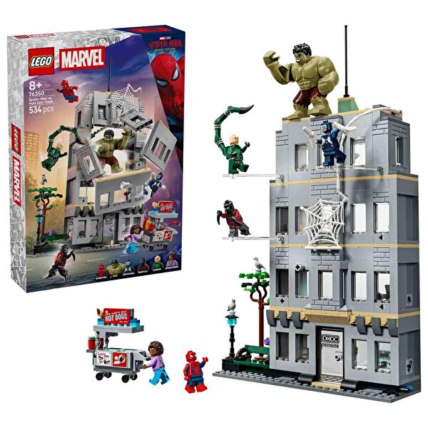 LEGO Marvel Örümcek Adam ve Hulk’ın Destansı Çarpışması 76350