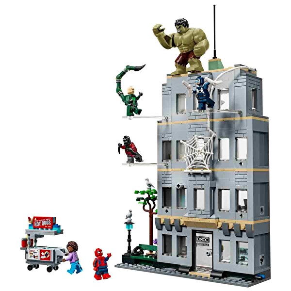 LEGO Marvel Örümcek Adam ve Hulk’ın Destansı Çarpışması 76350