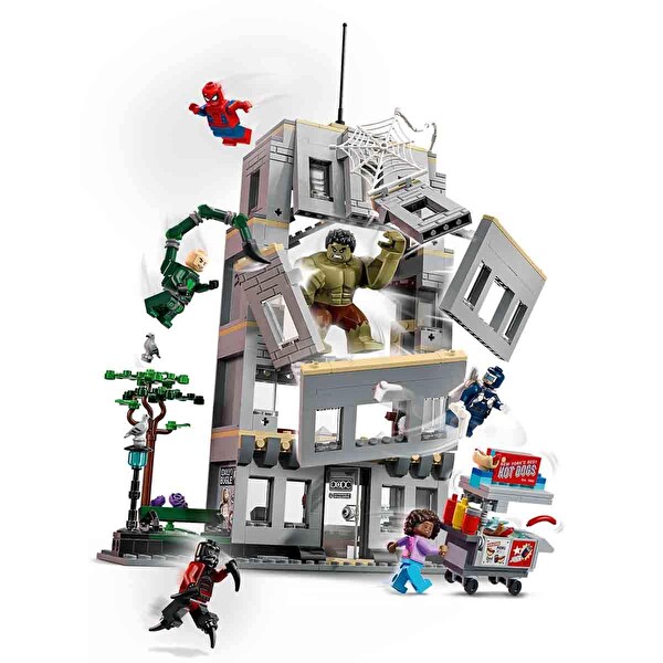 LEGO Marvel Örümcek Adam ve Hulk’ın Destansı Çarpışması 76350