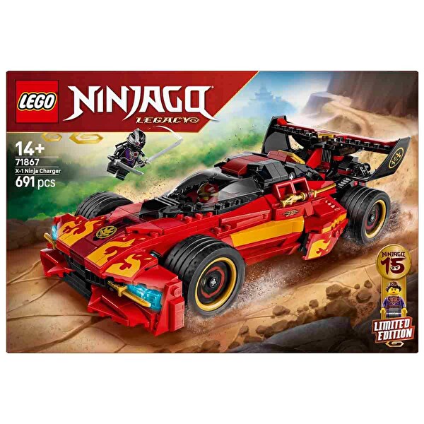 LEGO Ninjago X-1 Ninja Turbo Otomobil 15. Yıl Dönümü 71867