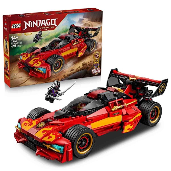 LEGO Ninjago X-1 Ninja Turbo Otomobil 15. Yıl Dönümü 71867