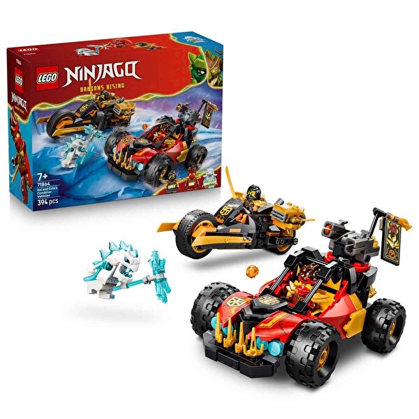 LEGO Ninjago Kai ve Cole’un Birleşen Araçları 71864