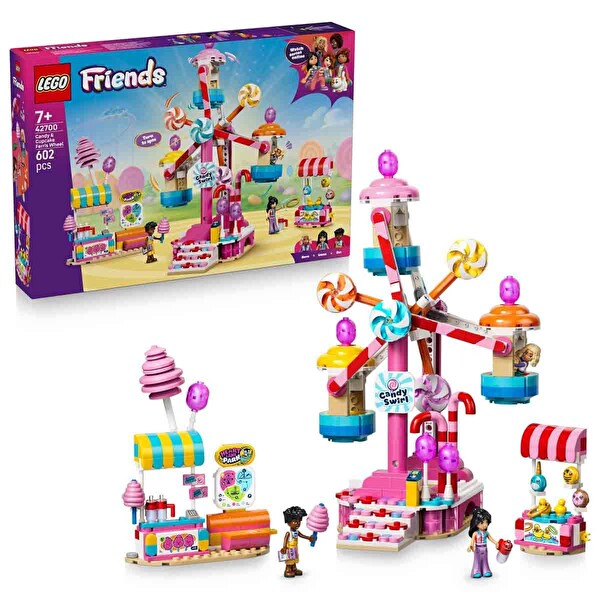 LEGO Friends Şeker ve Kapkek Dönme Dolabı 42700