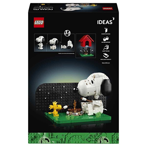 LEGO Ideas Peanuts: Snoopy’nin Köpek Kulübesi 21368