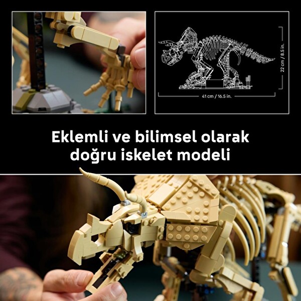 LEGO Jurassic World Dinozor Fosilleri: Triceratops 77985