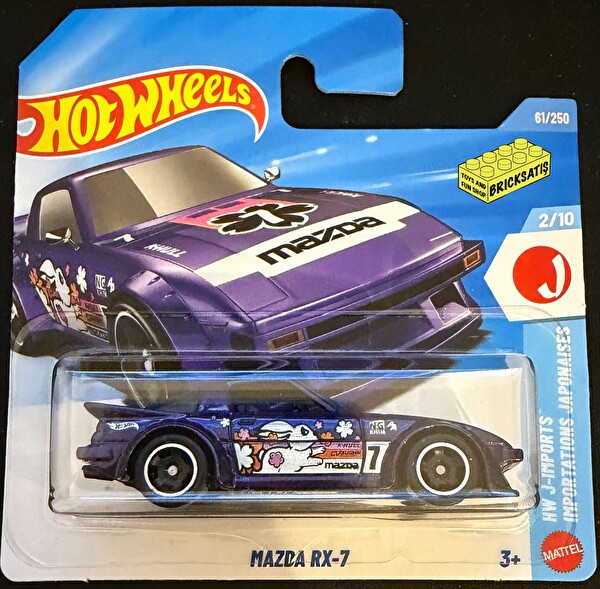 Hot Wheels Tekli Arabalar Mazda RX-7 JJJ29 - J-İmports