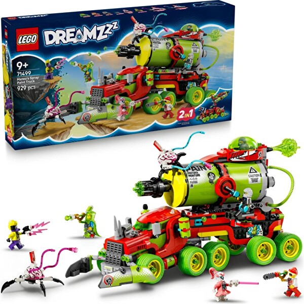 LEGO Dreamzzz Mateo’nun Sprey Boya Kamyonu 71499