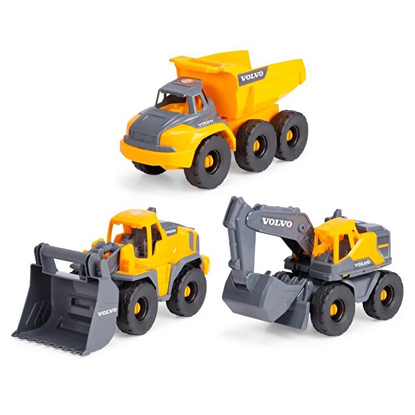 Dickie Volvo İnşaat Araçaları Seti 203725007