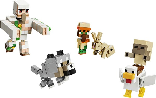 LEGO Minecraft Chicken Jockey Desert Attack 21592