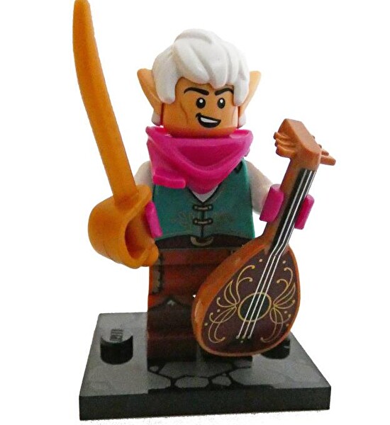 LEGO Minifigür Dungeons ve Dragons 9 Elf Bard 71047