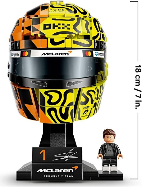 LEGO Editions McLaren Mastercard Lando Norris Kaskı 43023