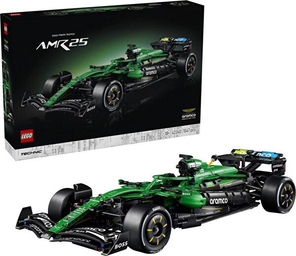 LEGO Aston Martin Aramco AMR25 F1 Car 42240
