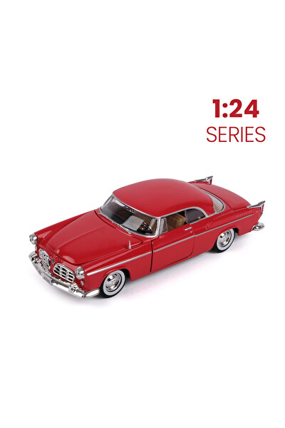 Vardem 1:24 1955 Chrysler C300 Kırmızı Araba MM-73302