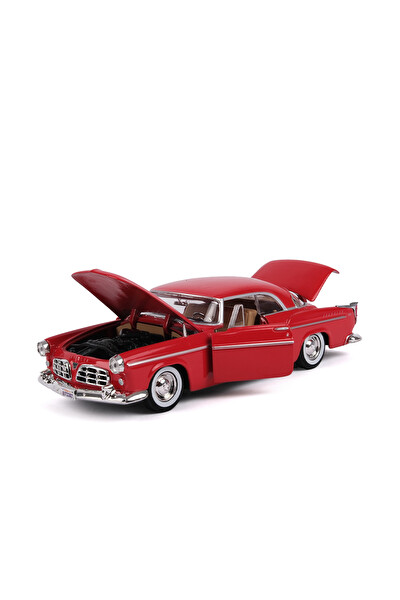 Vardem 1:24 1955 Chrysler C300 Kırmızı Araba MM-73302