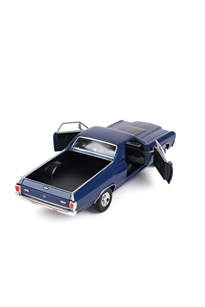 Vardem 1:24 1970 Chevy El Camıno SS 396 Mavi Araba MM-79347