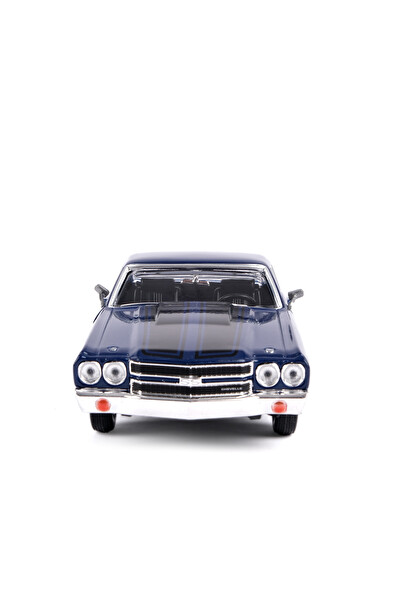 Vardem 1:24 1970 Chevy El Camıno SS 396 Mavi Araba MM-79347