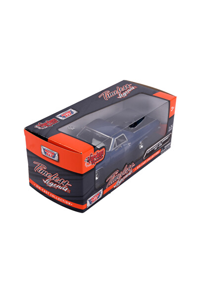 Vardem 1:24 1970 Chevy El Camıno SS 396 Mavi Araba MM-79347