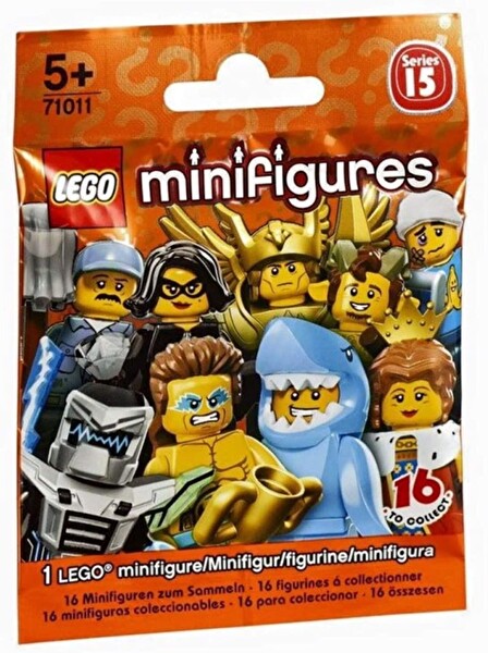 LEGO Minifigür Serisi 15 - 4 Sakar Adam 71011