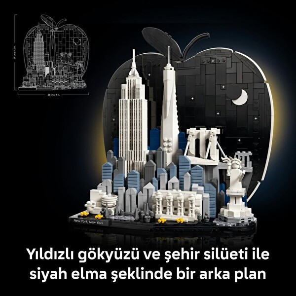 LEGO Architecture New York City Büyük Elma 21066