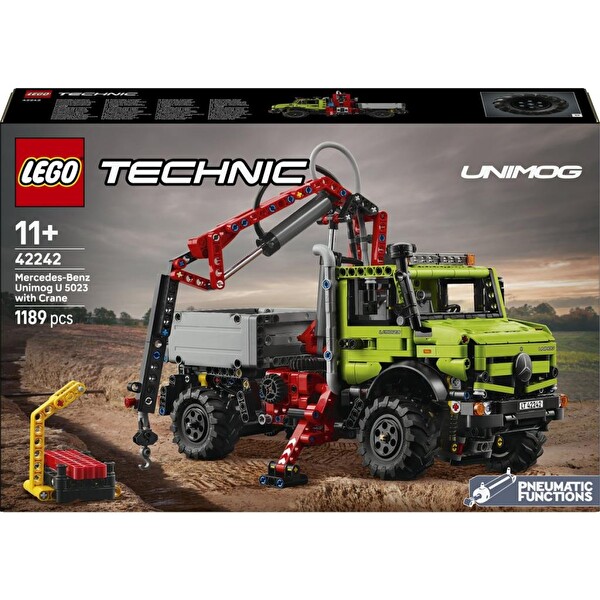 LEGO Technic Vinçli Mercedes-Benz Unimog U 5023 42242