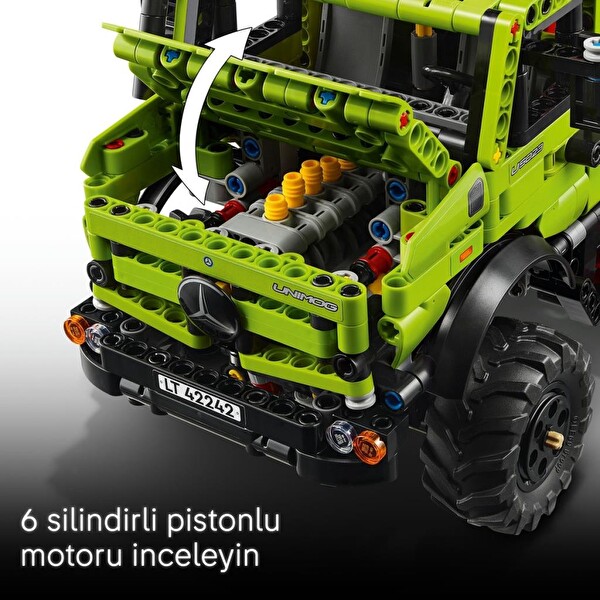 LEGO Technic Vinçli Mercedes-Benz Unimog U 5023 42242