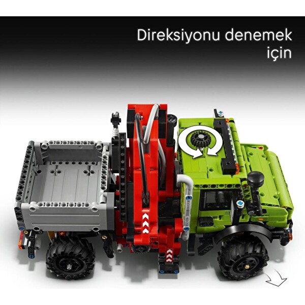 LEGO Technic Vinçli Mercedes-Benz Unimog U 5023 42242
