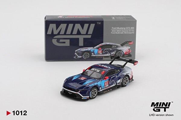 Mini GT Ford Mustang GT3 65 Ford Multimatic Motorsports 2024 IMSA Daytona 24 Hrs 1012