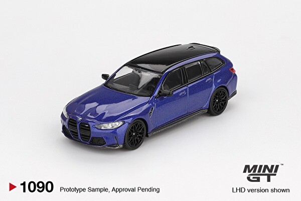 Mini GT BMW M3 Competition Touring Portimao Mavi Metalik Model Araba 1090