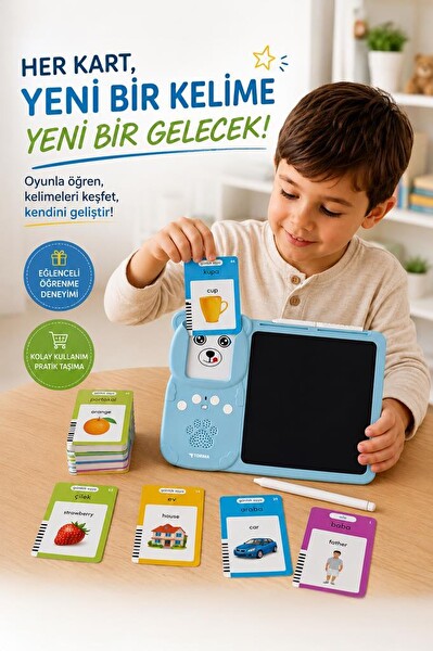 Torima Y5 İngilizce Sesli Erken Eğitim Çocuk Tableti 8