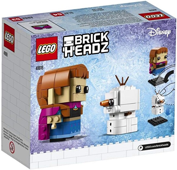 LEGO BrickHeadz Anna ve Olaf 41618