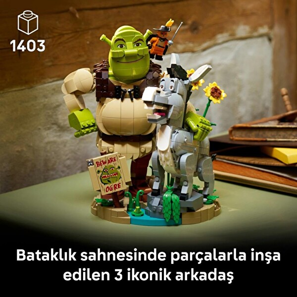 LEGO Shrek: Şrek Eşek ve Çizmeli Kedi 72423