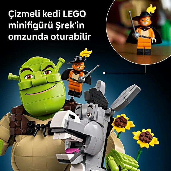 LEGO Shrek: Şrek Eşek ve Çizmeli Kedi 72423