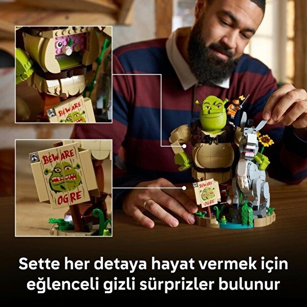 LEGO Shrek: Şrek Eşek ve Çizmeli Kedi 72423