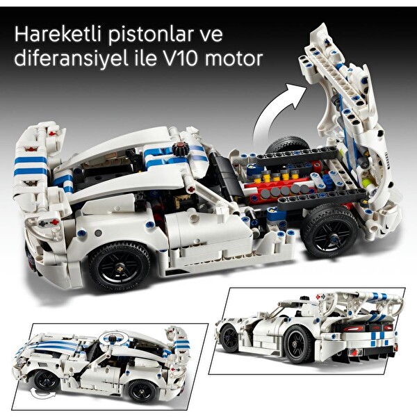 LEGO Technic Dodge Viper GTS-R Spor Araba 42234