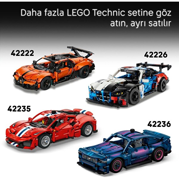 LEGO Technic Dodge Viper GTS-R Spor Araba 42234