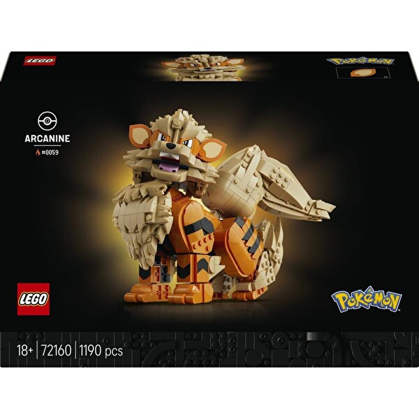 LEGO Pokemon Arcanine 72160