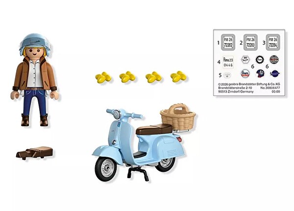 Playmobil Vespa'nın İkonik Tarzının 80.Yılı 72284