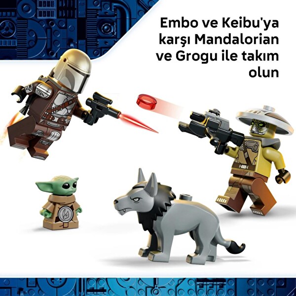 LEGO 75451 Star Wars Hutt Sarayı Bekçi Droidi Karşılaşması