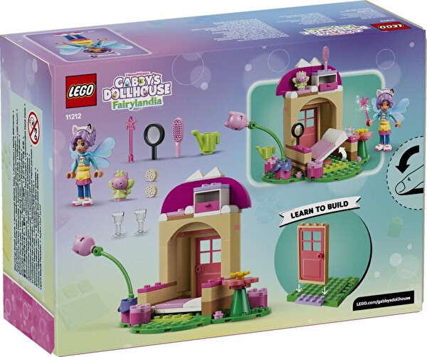 LEGO Gabby's Dollhouse Peri Kedi'nin Bahçe Evi 11212