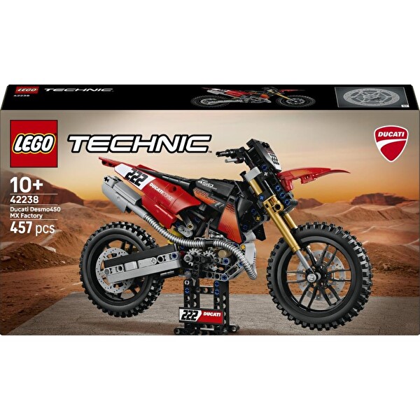 LEGO Technic Ducati DESMO450 Mx Factory Motosiklet 42238