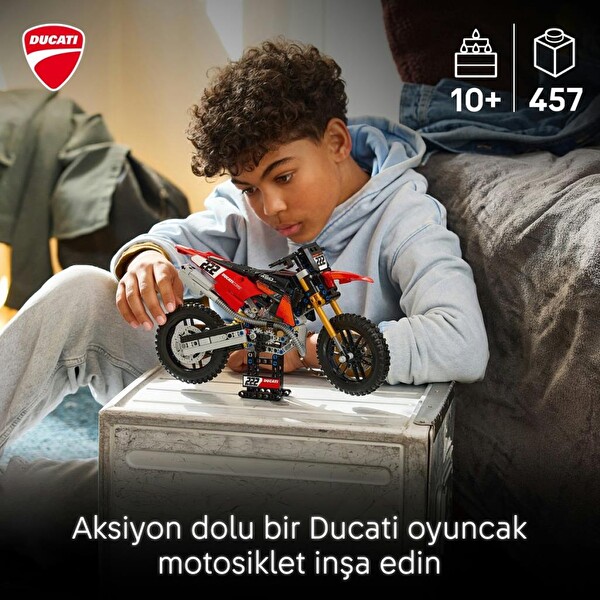 LEGO Technic Ducati DESMO450 Mx Factory Motosiklet 42238