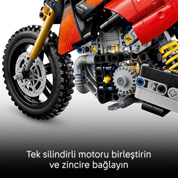 LEGO Technic Ducati DESMO450 Mx Factory Motosiklet 42238