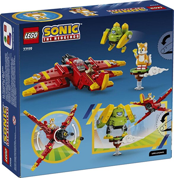 LEGO Sonic the Hedgehog Tails'in Tornado-1 Uçağı 77119