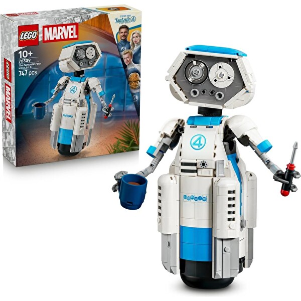 LEGO Marvel Fantastik Dörtlü H.E.R.B.I.E. Yapım ve Sergileme Seti 76339
