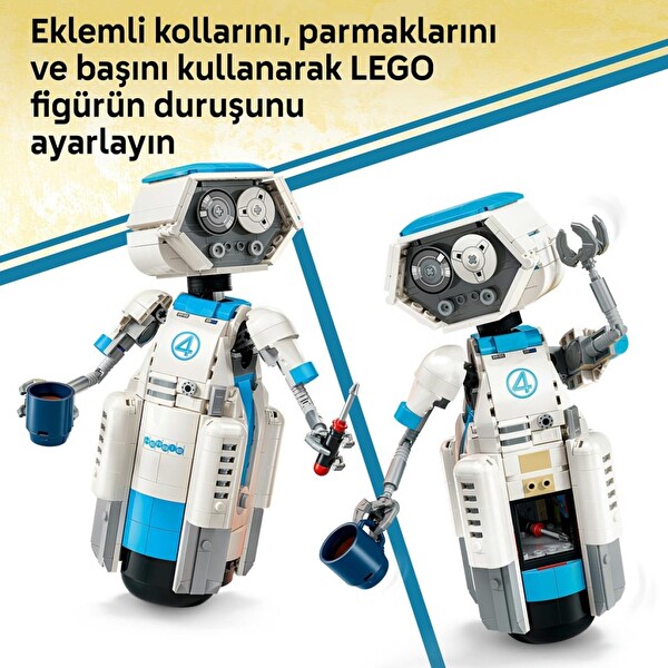 LEGO Marvel Fantastik Dörtlü H.E.R.B.I.E. Yapım ve Sergileme Seti 76339